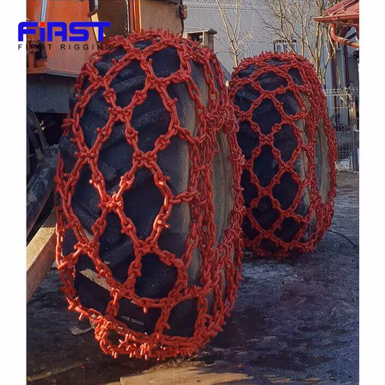 China Leading Supplier for High Strength Alloy Steel Anti Skid Chain in Machinery Transportation