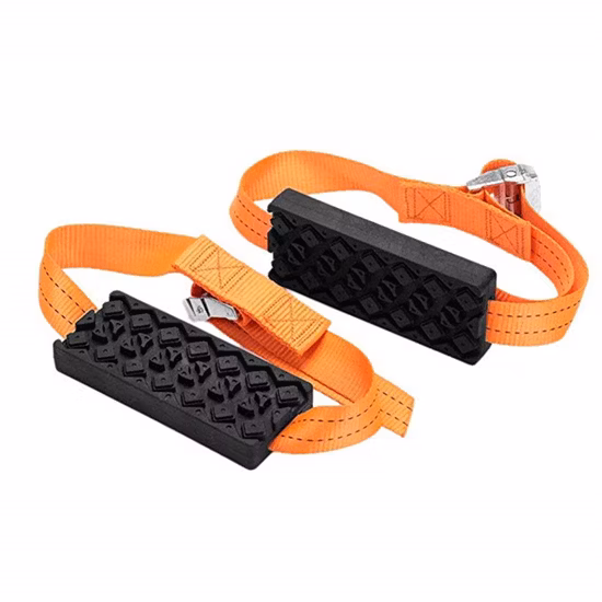 2PCS Car Universal Tire Belt Snow Chains Anti-Skid Autocross Outdoor Roadway Safety Snow Ground Driving Tool Wyz13105