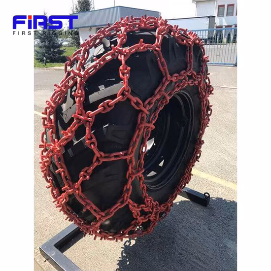 China Leading Supplier for High Strength Alloy Steel Anti Skid Chain in Machinery Transportation
