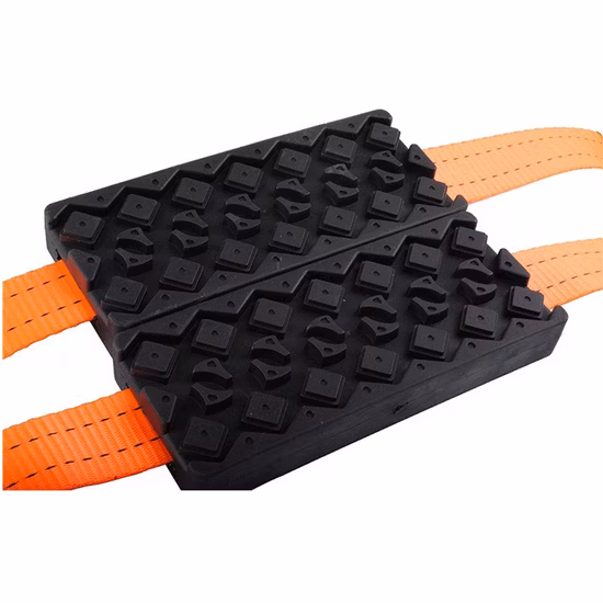 2PCS Car Universal Tire Belt Snow Chains Anti-Skid Autocross Outdoor Roadway Safety Snow Ground Driving Tool Wyz13105