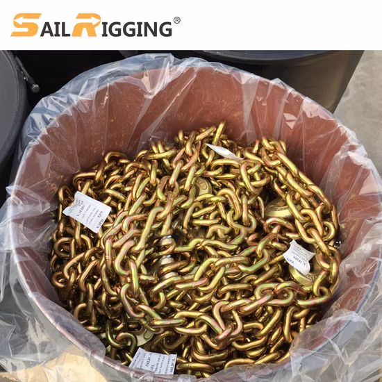 Galvanized G70 Transport Truck Binder Chain with Hooks