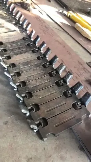 Wheel Loader Tire Anti Skid Protection Device Crawler Chains